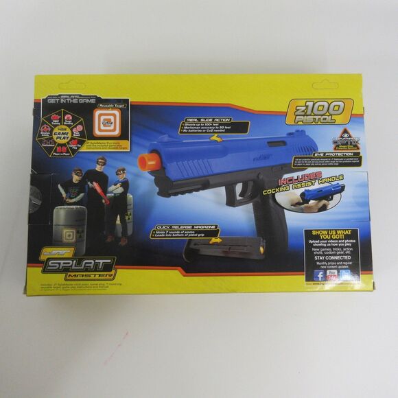2x JT Splatmaster Z100 Beginner Spring Paintball Pistol Marker - Picture 3 of 3